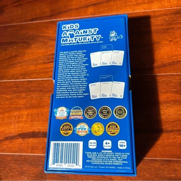 Kids Against Maturity: A Card Game for Kids, Super Fun Hilarious Family Party - Picture 2 of 2